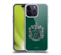 Head Case Designs Officially Licensed Harry Potter Slytherin Crest Chamber Of Secrets I Gel Case [Military Grade Protection] Compatible With Apple iPhone 14 Pro Max