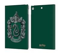 Head Case Designs Officially Licensed Harry Potter Slytherin Crest Chamber Of Secrets I Leather Book Wallet Case Cover Compatible With Apple iPad 10.2 2019/2020/2021