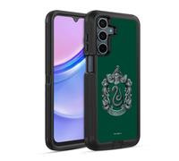 Head Case Designs Officially Licensed Harry Potter Slytherin Crest Chamber Of Secrets I Ultra-Armoured Shockproof Case [Military Grade Protection] Compatible With Samsung Galaxy A15