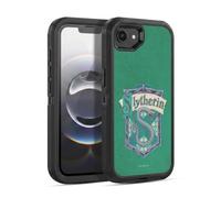 Head Case Designs Officially Licensed Harry Potter Slytherin Crest Sorcerer's Stone I Ultra-Armoured Shockproof Case [Military Grade Protection] Compatible With Apple iPhone 16e / iPhone 17e