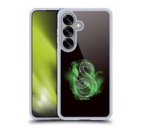 Head Case Designs Officially Licensed Harry Potter Slytherin Deathly Hallows XVIII Gel Case [Military Grade Protection] Compatible with Samsung Galaxy S25 and Compatible with MagSafe