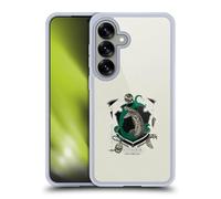 Head Case Designs Officially Licensed Harry Potter Slytherin Deathly Hallows XXVII Gel Case [Military Grade Protection] Compatible with Samsung Galaxy S25 and Compatible with MagSafe