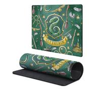 Head Case Designs Officially Licensed Harry Potter Slytherin Graphics 9.84 x 11.81 x 0.12 inches (250 x 300 mm) - S Gaming Office Desk PC Keyboard Mouse Mat Pad