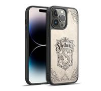 Head Case Designs Officially Licensed Harry Potter Slytherin Parchment Sorcerer's Stone I Gel Armour Case [Military Grade Protection] Compatible With Apple iPhone 14 Pro Max