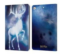 Head Case Designs Officially Licensed Harry Potter Stag Patronus Prisoner Of Azkaban II Leather Wallet Case Compatible With Apple iPad 9.7 2017 / iPad 9.7 2018