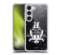 Head Case Designs Officially Licensed Harry Potter The Leaky Cauldron Locations Typography Gel Case [Military Grade Protection] Compatible with Samsung Galaxy S23 5G and Compatible with MagSafe