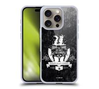 Head Case Designs Officially Licensed Harry Potter The Leaky Cauldron Locations Typography Gel Case [Military Grade Protection] Compatible with Apple iPhone 16 Pro and Compatible with MagSafe