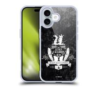 Head Case Designs Officially Licensed Harry Potter The Leaky Cauldron Locations Typography Gel Case [Military Grade Protection] Compatible with Apple iPhone 16 and Compatible with MagSafe