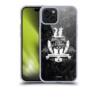 Head Case Designs Officially Licensed Harry Potter The Leaky Cauldron Locations Typography Gel Case [Military Grade Protection] Compatible with Apple iPhone 15 Plus and Compatible with MagSafe