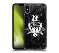 Head Case Designs Officially Licensed Harry Potter The Leaky Cauldron Locations Typography Hard Back Case Compatible With Apple iPhone XS Max