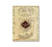 Head Case Designs Officially Licensed Harry Potter The Marauder's Map Graphics 11.8 x 15.7 x 0.04" (300x400x1 mm) Metal Wall Art Print Poster for Home, Office, Living Room, Bedroom & Gaming Room