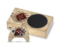 Head Case Designs Officially Licensed Harry Potter The Marauder's Map Graphics Vinyl Sticker Gaming Skin Decal Cover Compatible With Xbox Series S Console and Controller Bundle