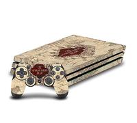 Head Case Designs Officially Licensed Harry Potter The Marauder's Map Graphics Vinyl Sticker Gaming Skin Decal Cover Compatible With Sony PlayStation 4 PS4 Pro Console and DualShock 4 Controller