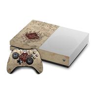Head Case Designs Officially Licensed Harry Potter The Marauder's Map Graphics Vinyl Sticker Gaming Skin Decal Cover Compatible With Xbox One S Console and Controller Bundle