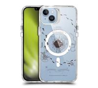Head Case Designs Officially Licensed Harry Potter The Marauder's Map Magical Icons Shockproof Bumper Case [Military Grade Protection] Compatible with Apple iPhone 14 Plus and Compatible with MagSafe