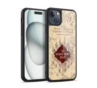 Head Case Designs Officially Licensed Harry Potter The Marauder's Map Prisoner Of Azkaban II Gel Armour Case [Military Grade Protection] Compatible With Apple iPhone 15 Plus