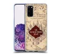 Head Case Designs Officially Licensed Harry Potter The Marauder's Map Prisoner Of Azkaban II Gel Case [Military Grade Protection] Compatible With Samsung Galaxy S20 / S20 5G