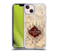 Head Case Designs Officially Licensed Harry Potter The Marauder's Map Prisoner Of Azkaban II Gel Case [Military Grade Protection] Compatible with Apple iPhone 13 and Compatible with MagSafe