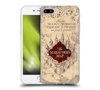 Head Case Designs Officially Licensed Harry Potter The Marauder's Map Prisoner Of Azkaban II Gel Case [Military Grade Protection] Compatible With Apple iPhone 7 Plus/iPhone 8 Plus