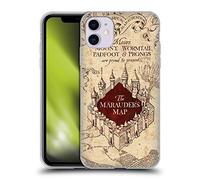 Head Case Designs Officially Licensed Harry Potter The Marauder's Map Prisoner Of Azkaban II Gel Case [Military Grade Protection] Compatible With Apple iPhone 11