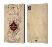 Head Case Designs Officially Licensed Harry Potter The Marauder's Map Prisoner Of Azkaban II Leather Wallet Case Compatible With Apple iPad Pro 11 M4/M5 2024/2025