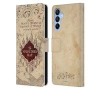 Head Case Designs Officially Licensed Harry Potter The Marauder's Map Prisoner Of Azkaban II Leather Wallet Case Compatible With Samsung Galaxy A16 5G