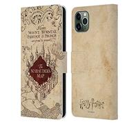Head Case Designs Officially Licensed Harry Potter The Marauder's Map Prisoner Of Azkaban II Leather Book Wallet Case Cover Compatible With Apple iPhone 11 Pro Max