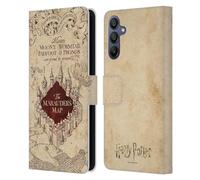 Head Case Designs Officially Licensed Harry Potter The Marauder's Map Prisoner Of Azkaban II Leather Book Wallet Case Cover Compatible With Samsung Galaxy A15