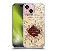 Head Case Designs Officially Licensed Harry Potter The Marauder's Map Prisoner Of Azkaban II Soft Gel Case Compatible With Apple iPhone 15