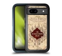 Head Case Designs Officially Licensed Harry Potter The Marauder's Map Prisoner Of Azkaban II Ultra-Armoured Shockproof Case Compatible With Google Pixel 8a