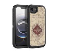 Head Case Designs Officially Licensed Harry Potter The Marauder's Map Prisoner Of Azkaban II Ultra-Armoured Shockproof Case [Military Grade Protection] Compatible With Apple iPhone 16e / iPhone 17e