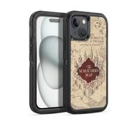Head Case Designs Officially Licensed Harry Potter The Marauder's Map Prisoner Of Azkaban II Ultra-Armoured Shockproof Case [Military Grade Protection] Compatible With Apple iPhone 15