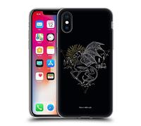 Head Case Designs Officially Licensed Harry Potter Thestral Deathly Hallows XXII Soft Gel Case [Military Grade Protection] Compatible With Apple iPhone X/iPhone XS