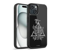 Head Case Designs Officially Licensed Harry Potter Triangle Symbol Deathly Hallows XIV Gel Armour Case [Military Grade Protection] Compatible With Apple iPhone 15