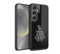 Head Case Designs Officially Licensed Harry Potter Triangle Symbol Deathly Hallows XIV Gel Armour Case [Military Grade Protection] Compatible With Samsung Galaxy S24 5G