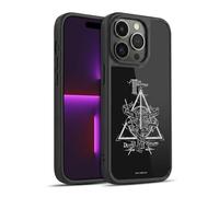 Head Case Designs Officially Licensed Harry Potter Triangle Symbol Deathly Hallows XIV Gel Armour Case [Military Grade Protection] Compatible With Apple iPhone 14 Pro