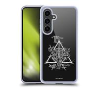 Head Case Designs Officially Licensed Harry Potter Triangle Symbol Deathly Hallows XIV Gel Case [Military Grade Protection] Compatible With Samsung Galaxy S24+ 5G