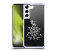Head Case Designs Officially Licensed Harry Potter Triangle Symbol Deathly Hallows XIV Gel Case [Military Grade Protection] Compatible With Samsung Galaxy S22 5G