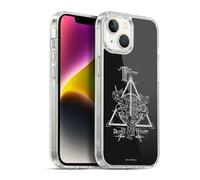 Head Case Designs Officially Licensed Harry Potter Triangle Symbol Deathly Hallows XIV Gel Case [Military Grade Protection] Compatible With Apple iPhone 14