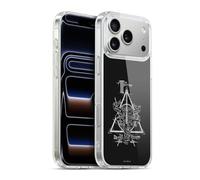 Head Case Designs Officially Licensed Harry Potter Triangle Symbol Deathly Hallows XIV Gel Case [Military Grade Protection] Compatible with Apple iPhone 17 Pro Max and Compatible with MagSafe