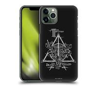 Head Case Designs Officially Licensed Harry Potter Triangle Symbol Deathly Hallows XIV Hard Back Case Compatible With Apple iPhone 11 Pro