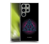 Head Case Designs Officially Licensed Harry Potter Triangle Symbol Deathly Hallows XXII Hard Back Case Compatible With Samsung Galaxy S24 Ultra 5G