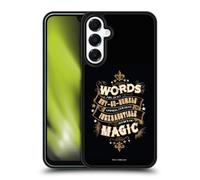 Head Case Designs Officially Licensed Harry Potter Words Magic Dumbledore Quote Deathly Hallows XIV Gel Armour Case [Military Grade Protection] Compatible With Samsung Galaxy A16 5G