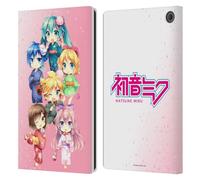 Head Case Designs Officially Licensed Hatsune Miku Characters Virtual Singers Leather Wallet Case Compatible With Amazon Fire Max 11 2023