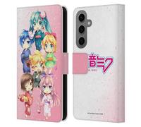 Head Case Designs Officially Licensed Hatsune Miku Characters Virtual Singers Leather Wallet Case Compatible With Samsung Galaxy S25