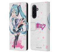 Head Case Designs Officially Licensed Hatsune Miku Cute Graphics Leather Wallet Case Compatible With Samsung Galaxy A17 4G / 5G