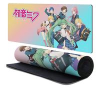 Head Case Designs Officially Licensed Hatsune Miku High School Graphics 37.4 x 15.75 x 0.16 inches (900 x 400 mm) - XL Gaming Office Desk PC Keyboard Mouse Mat Pad