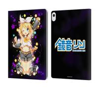 Head Case Designs Officially Licensed Hatsune Miku Kagamine Rin Characters Leather Wallet Case Compatible With Apple iPad Air 13 2024/2025