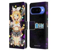 Head Case Designs Officially Licensed Hatsune Miku Kagamine Rin Characters Leather Wallet Case Compatible With Google Pixel 10