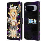 Head Case Designs Officially Licensed Hatsune Miku Kagamine Rin Characters Leather Wallet Case Compatible With Google Pixel 10 Pro XL